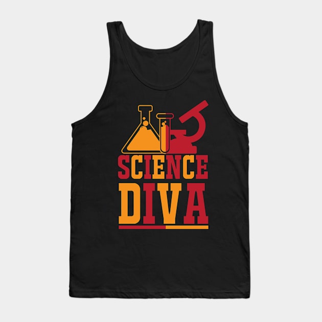 Science Diva T Shirt For Women Men Tank Top by Xamgi